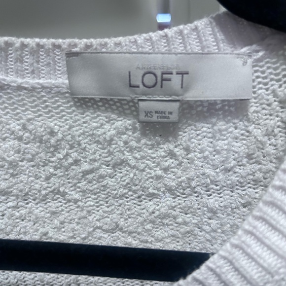 Loft cardigan semitransparent sweater womans extra small long sleeve - Picture 7 of 8